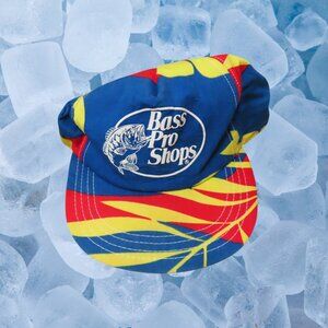 Vintage Bass Pro Shops Multicolored Tribe Snapback Hat Cap K-Products